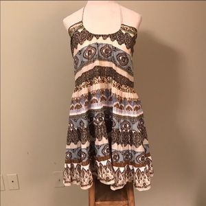 Anthropologie Boho Dress Sundress Summer Small